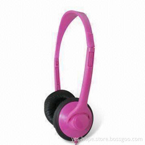 airline headphones Sound Lightweight Wired Digital Headphone with 60mW Input Power